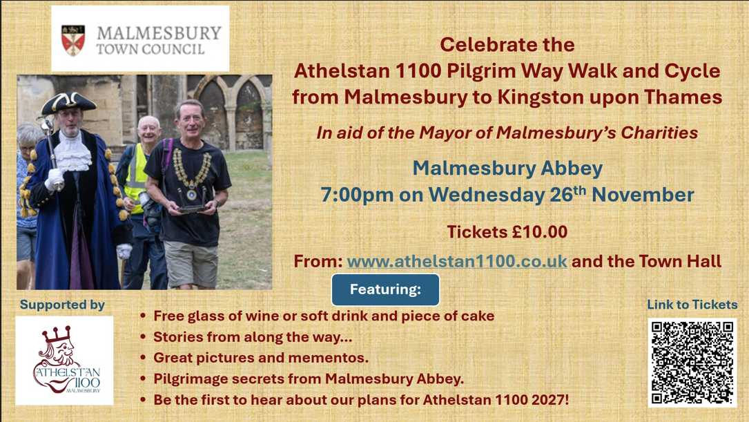 Celebrate the Athelstan Pilgrim Way Walk & Cycle Ride